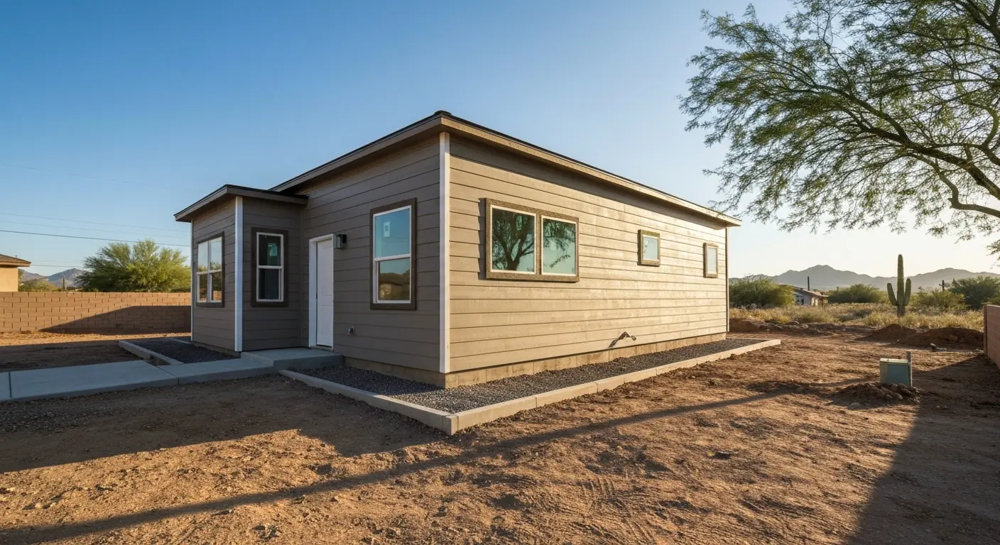 Detached ADU construction