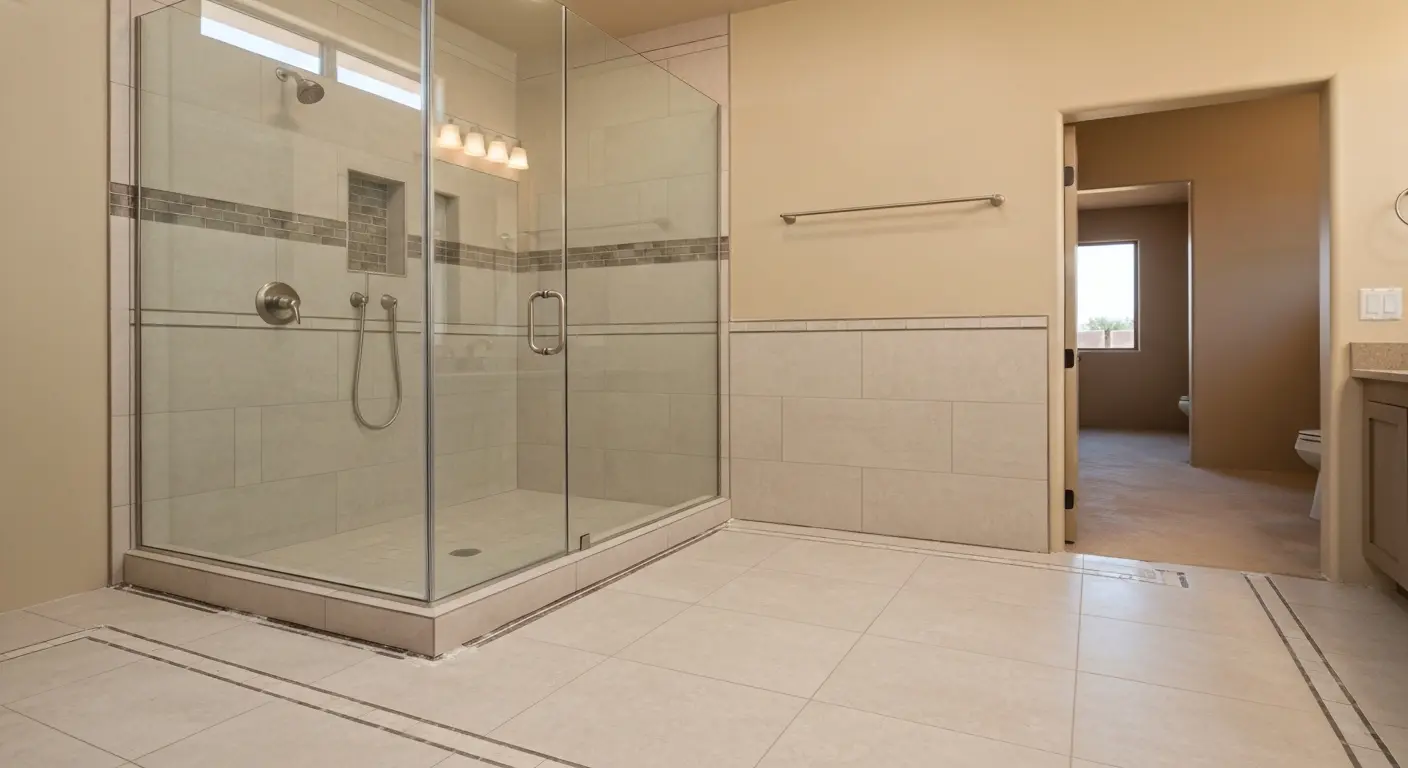 Bathroom renovation project