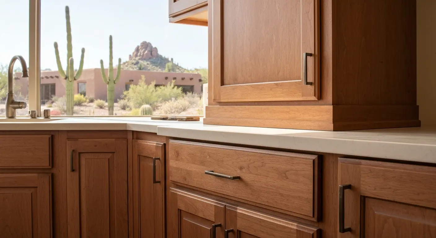 Custom cabinetry installation