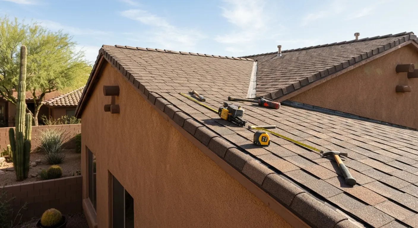 Roof repair and inspection in Scottsdale