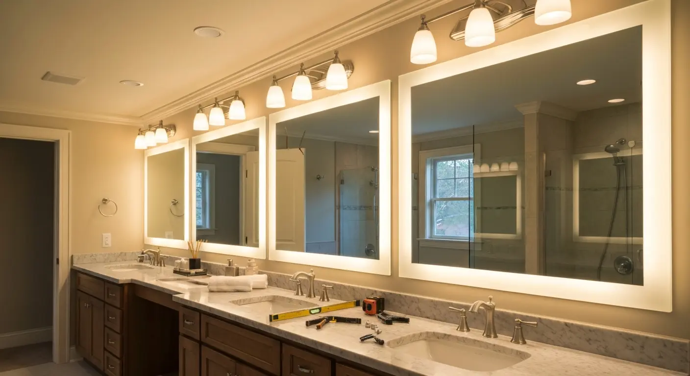 Bathroom lighting design