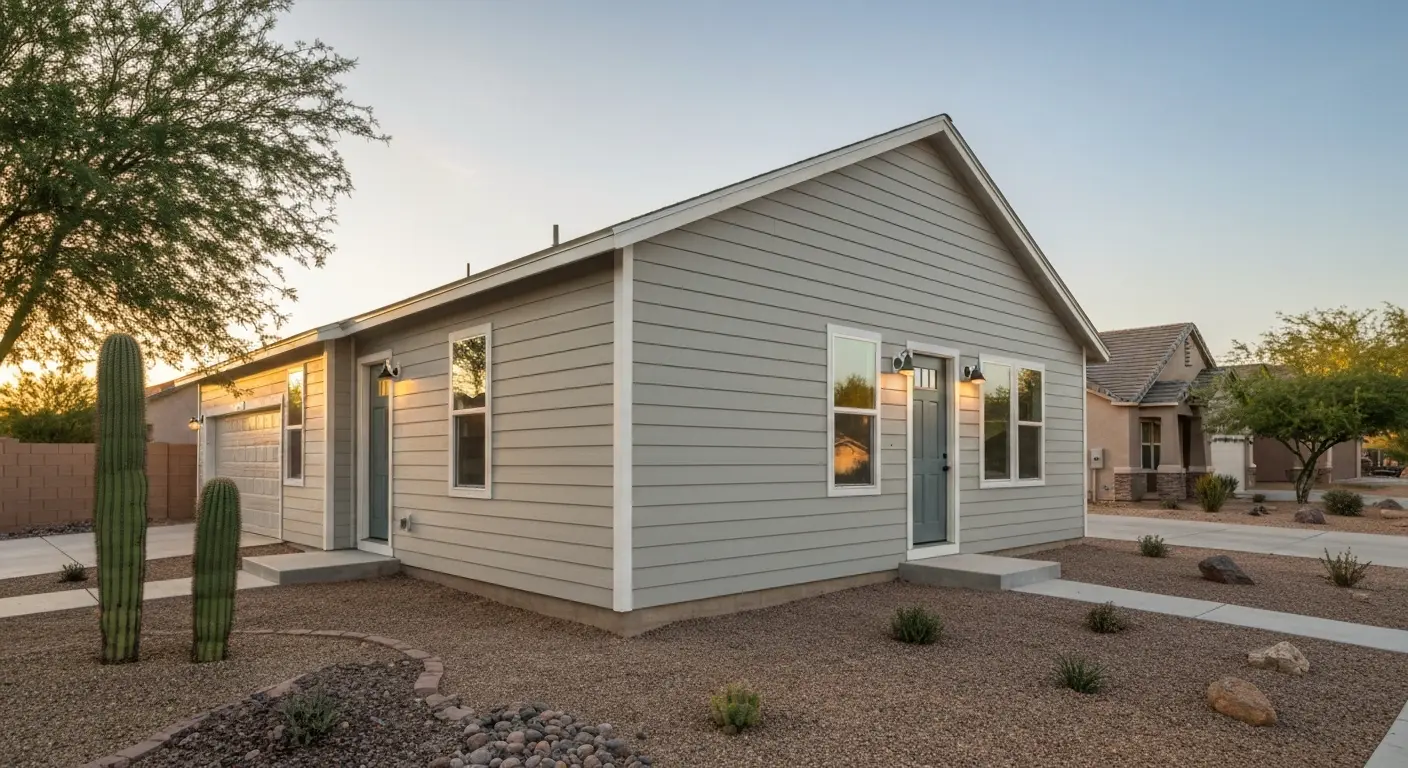 ADU construction in Buckeye neighborhood