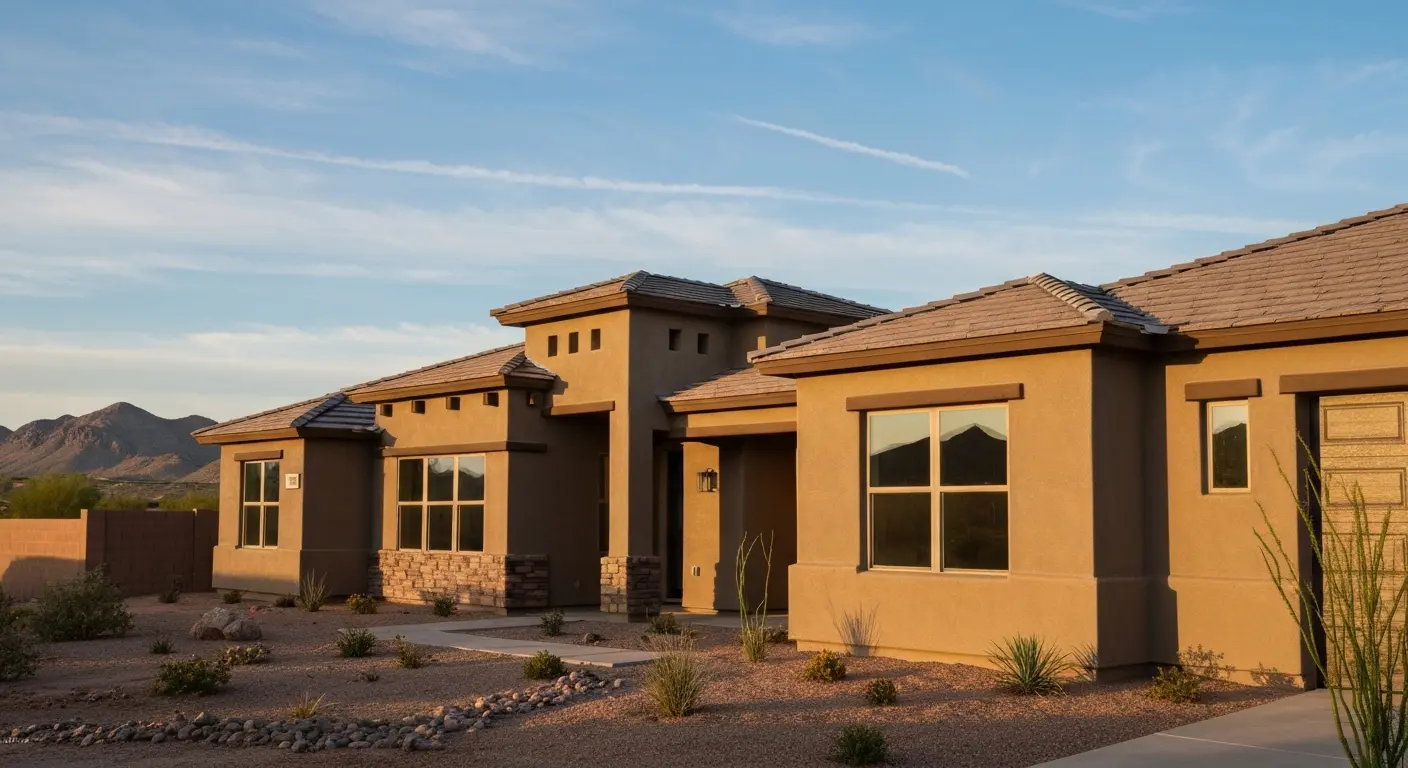 Custom home build in Waddell