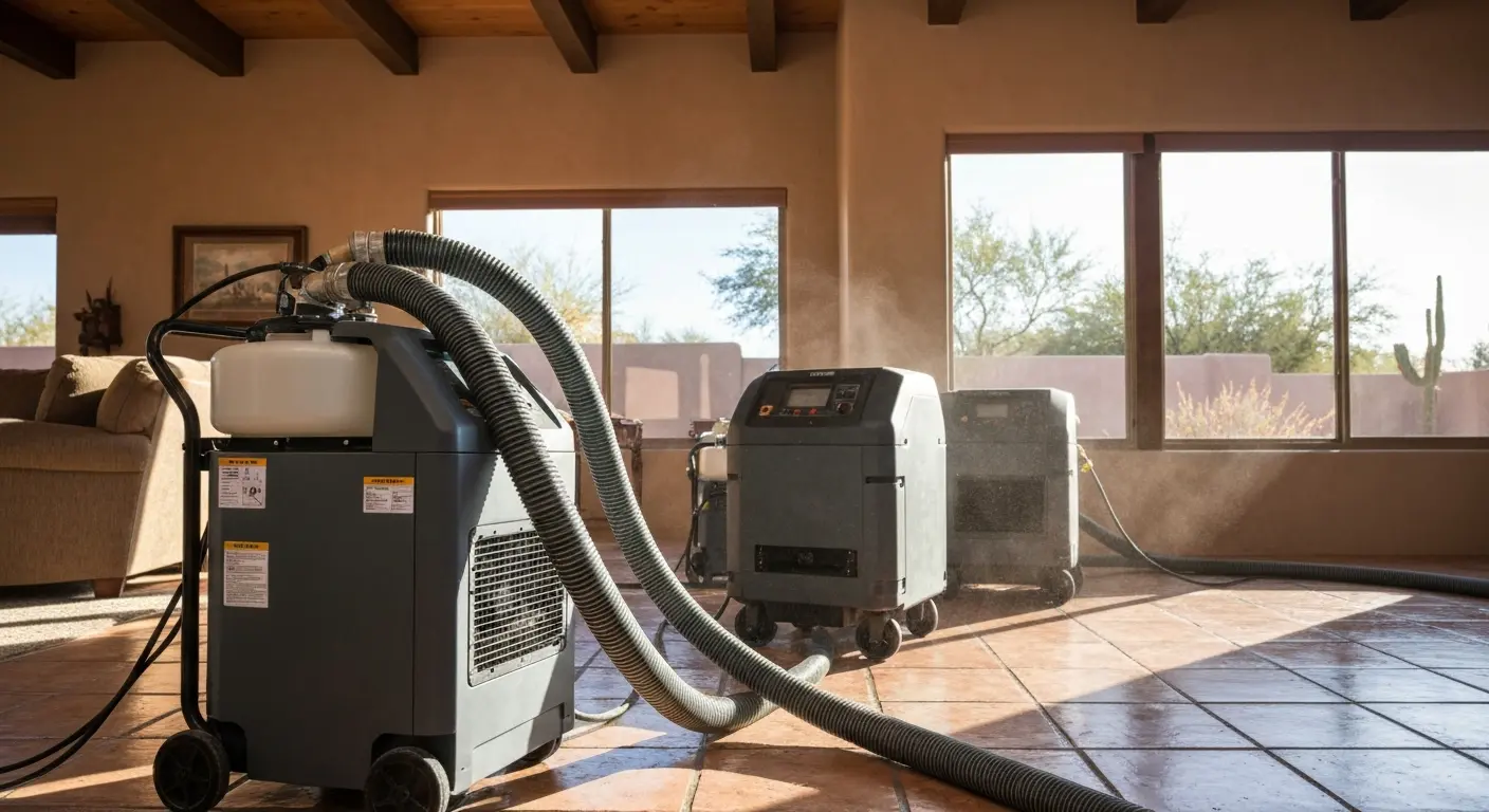 Water extraction and drying equipment