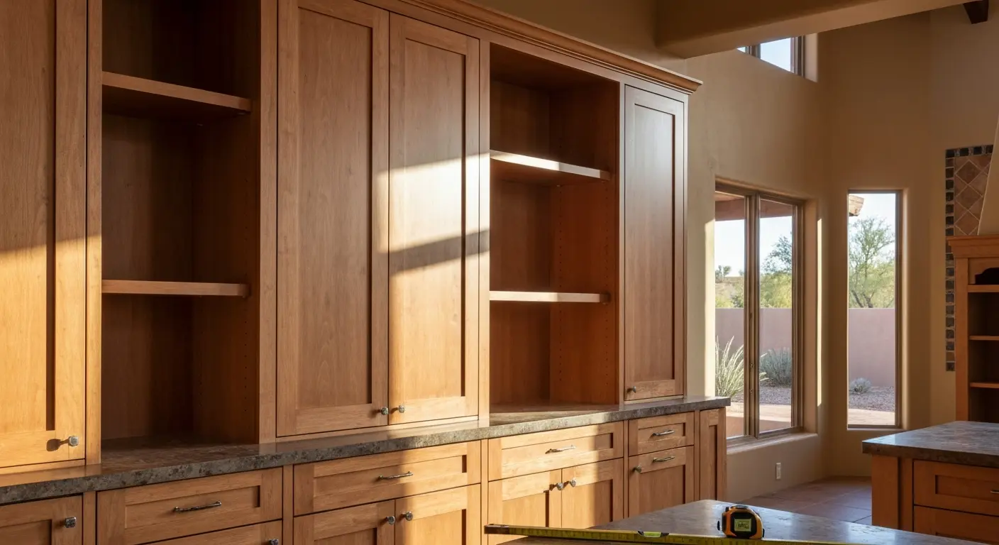 Custom kitchen cabinets