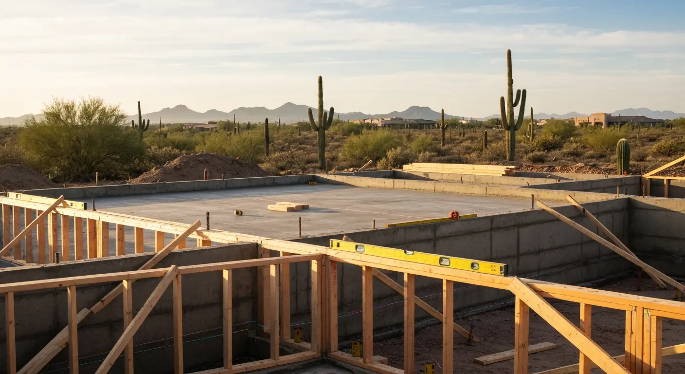 Custom home construction in Avondale