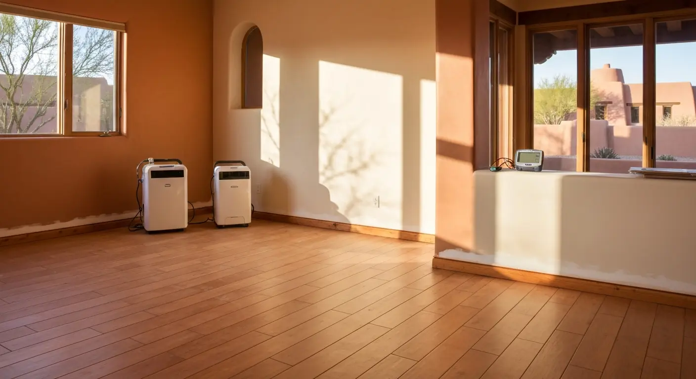 Flood damage restoration process