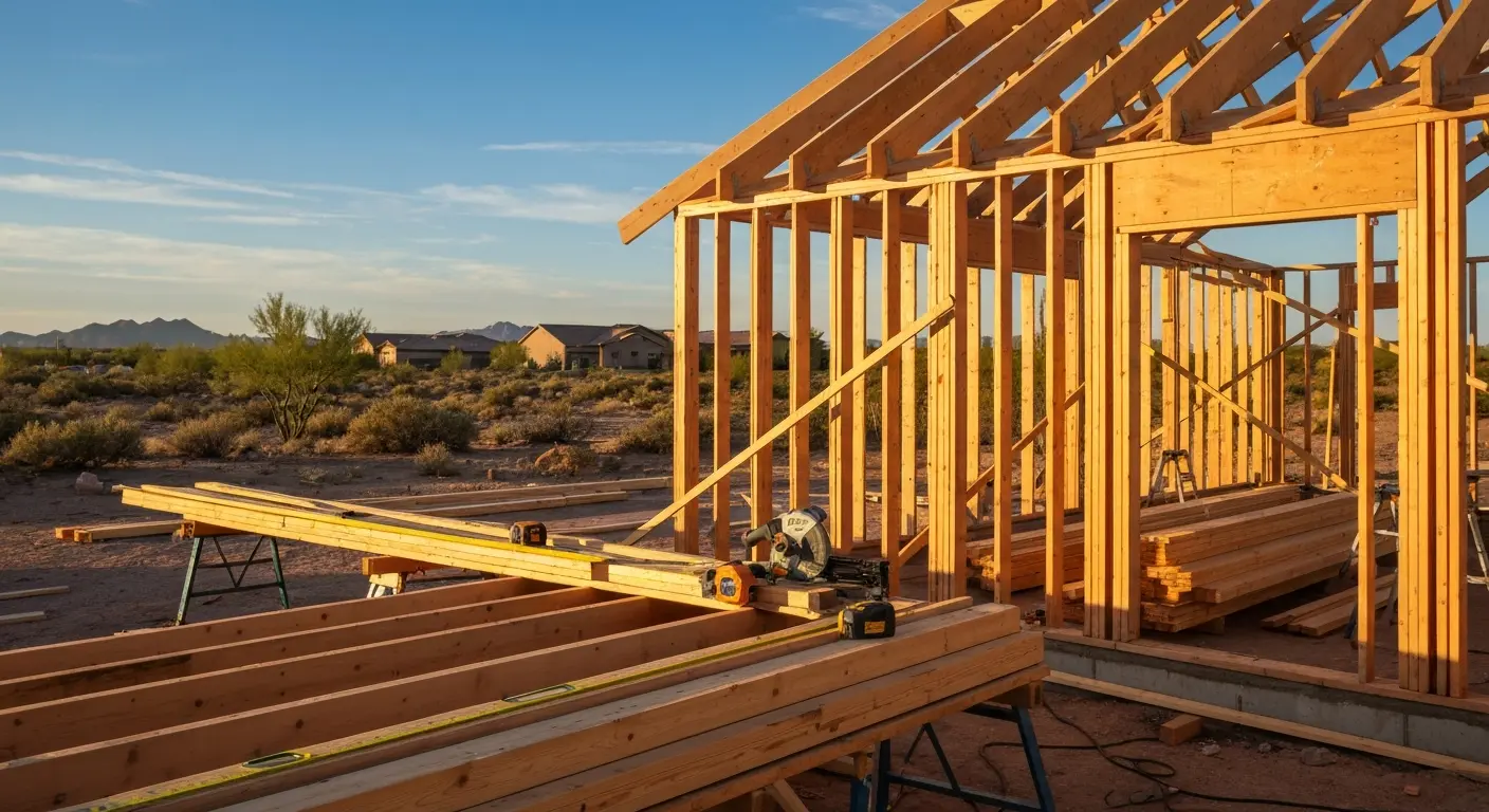 Custom home construction in Chandler