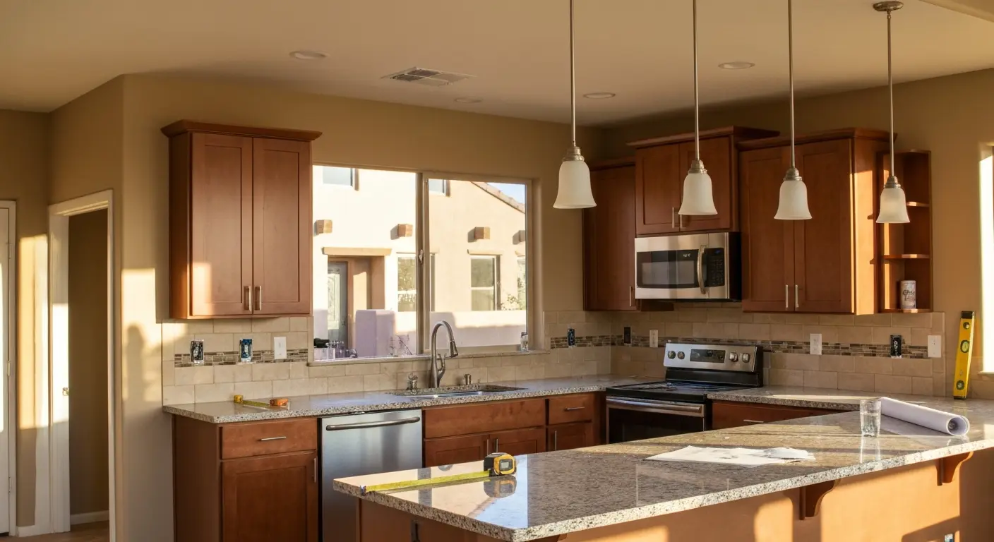 Kitchen remodel in Chandler home