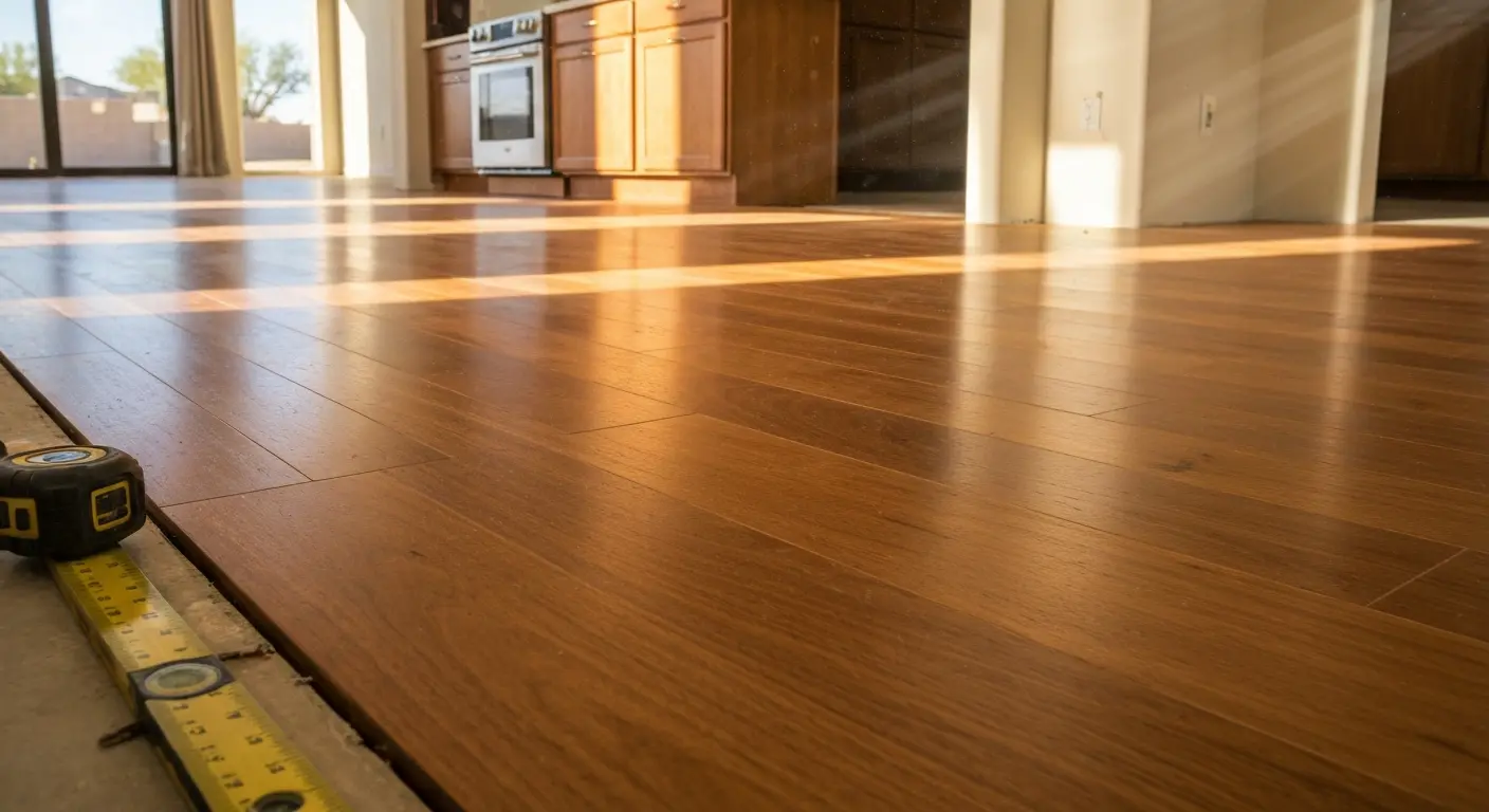 Wood flooring installation