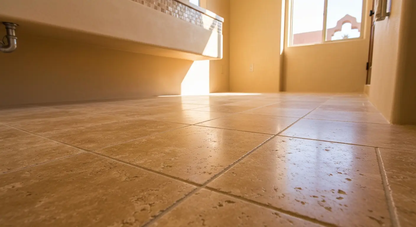 Natural stone flooring