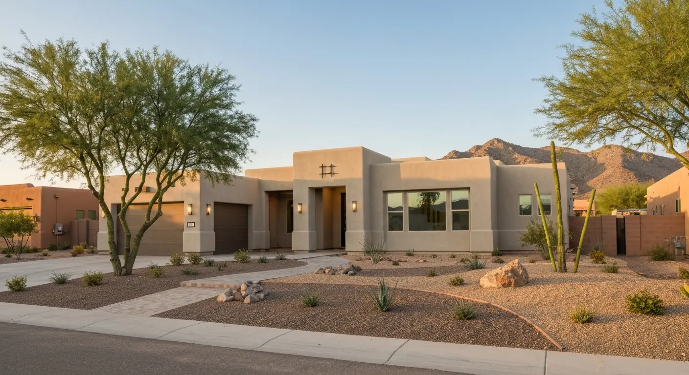 Custom home construction in South Tempe