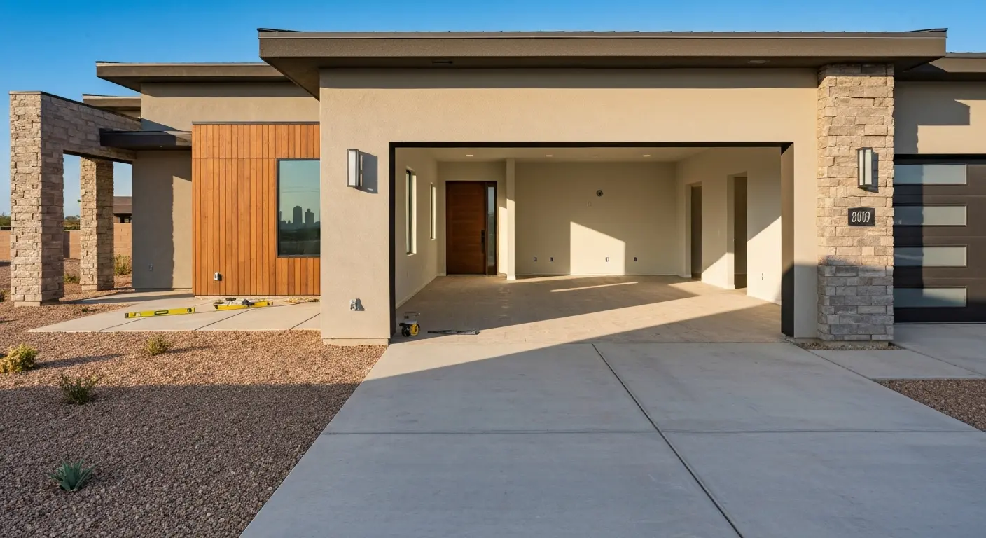 Custom home construction in Tempe