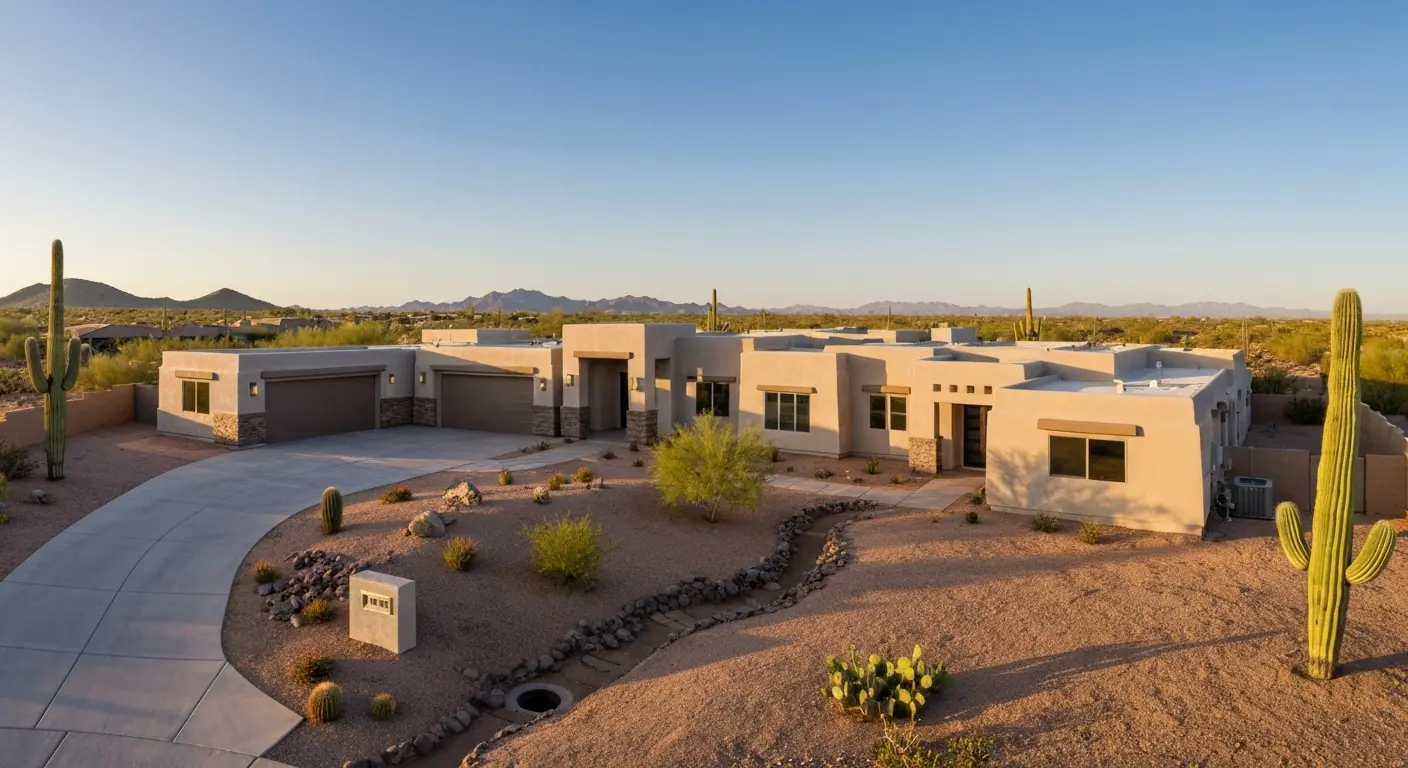 Custom home on large New River lot