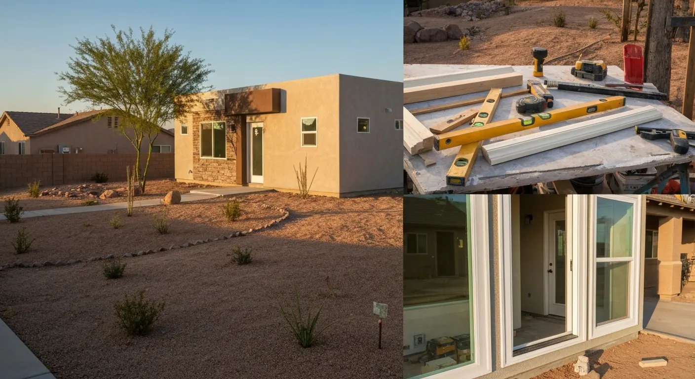 ADU construction project