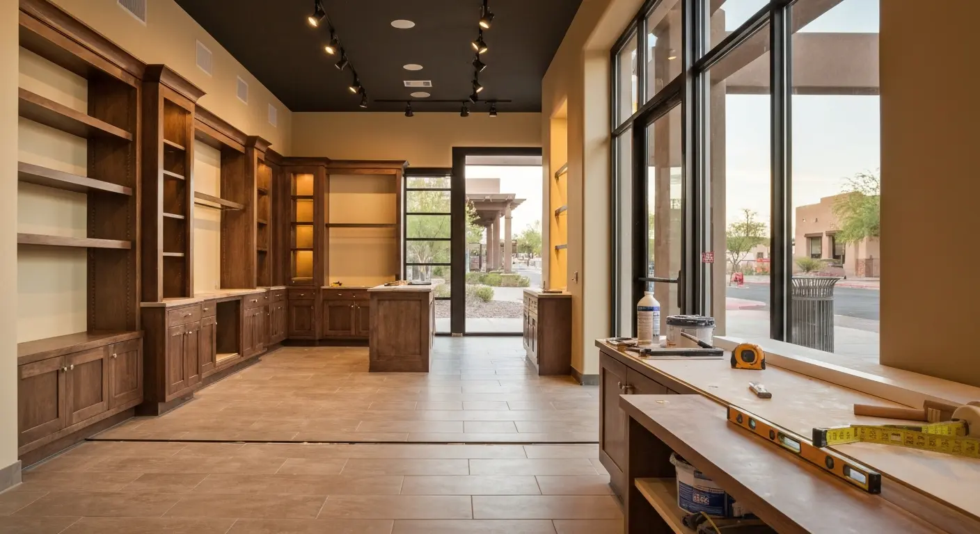 Retail fit-out project