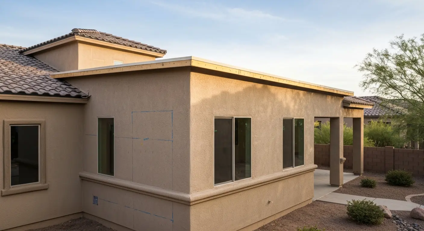 Room addition in Glendale home