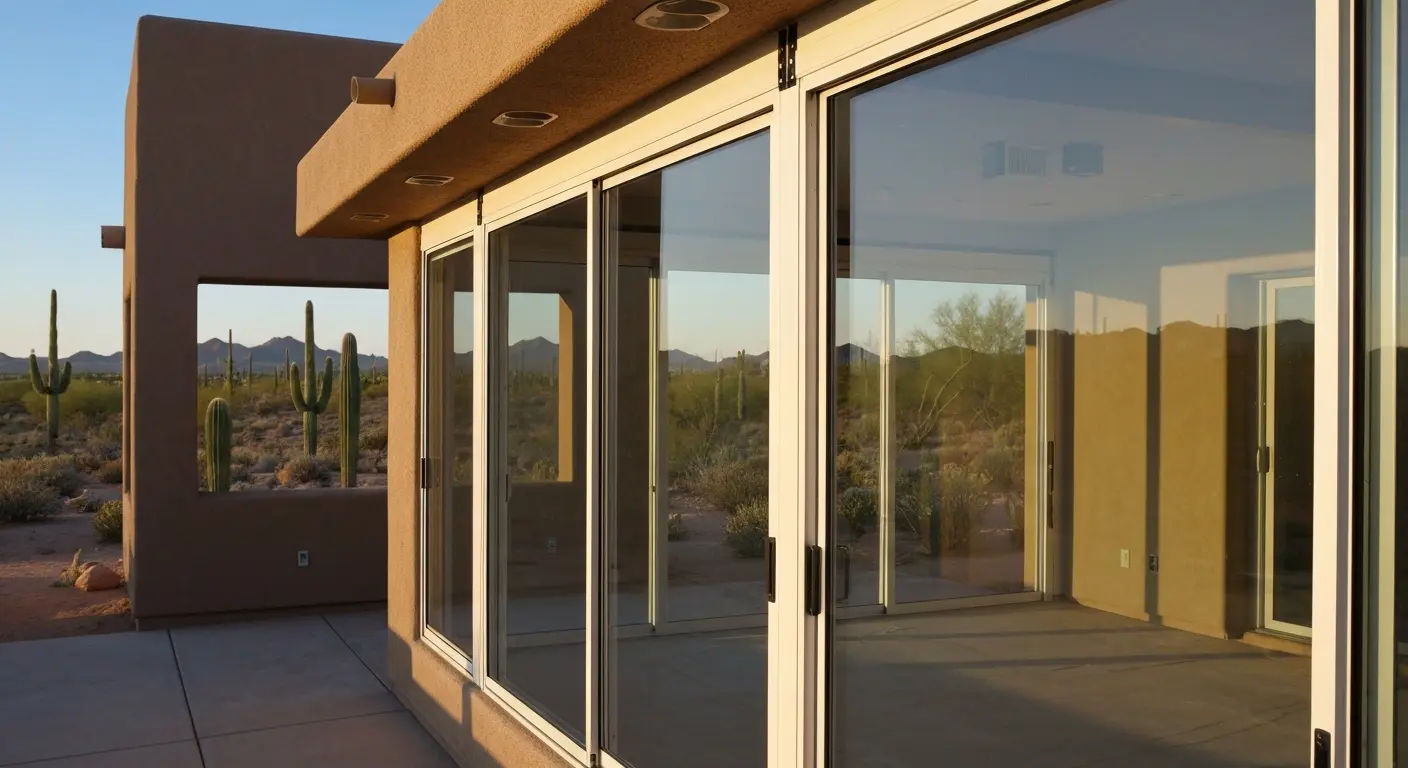 Arizona room with outdoor view