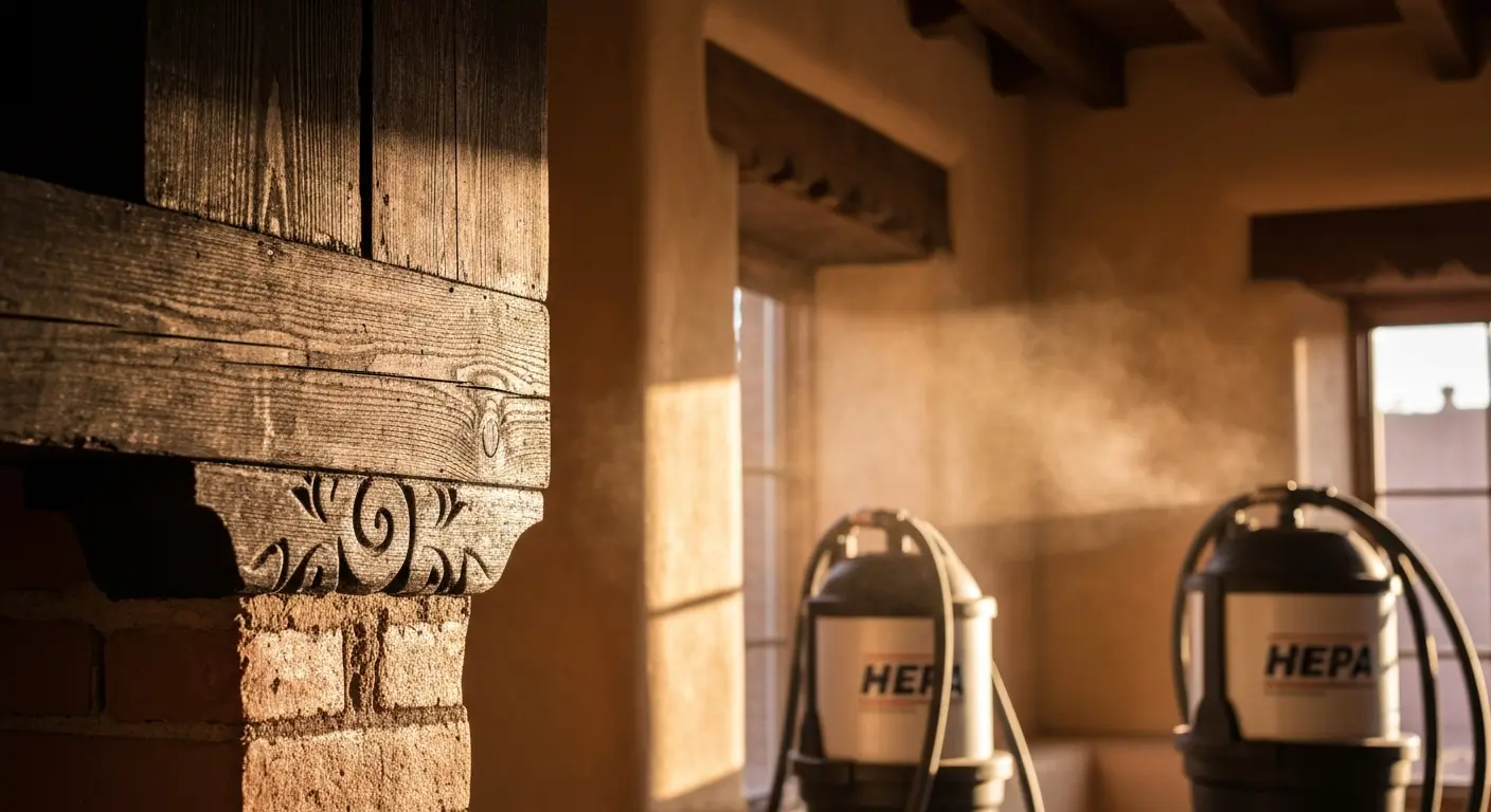 Smoke damage cleanup