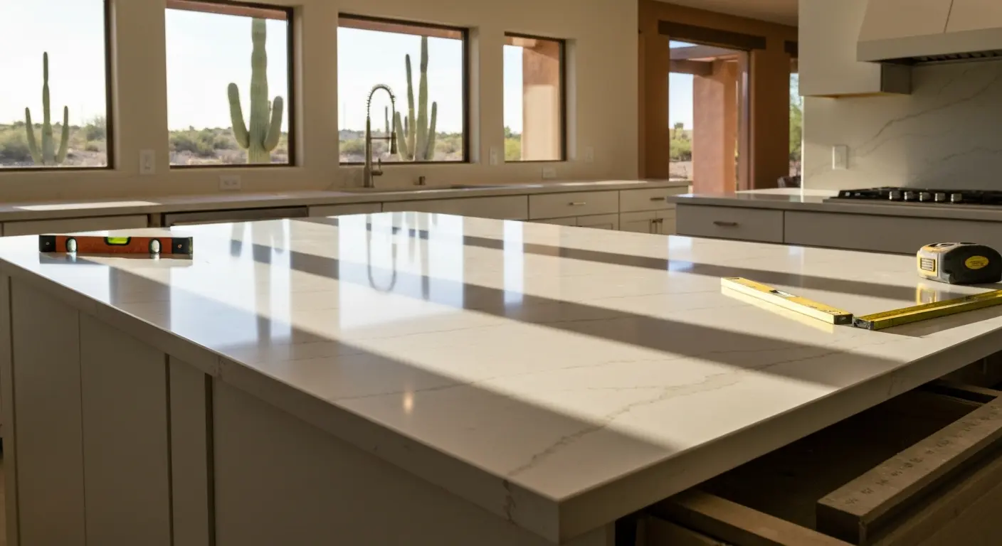 Quartz countertop