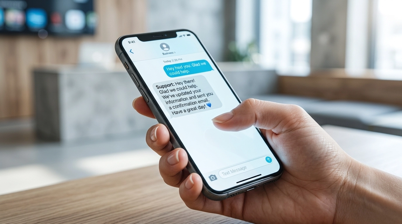 hand with phone in hand texting hand with phone in hand texting