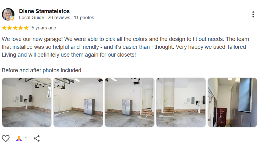5-star customer review
