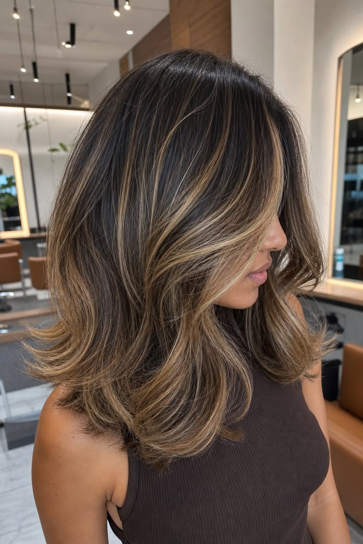 Airtouch Highlights and Balayage Dubai at Salon 971