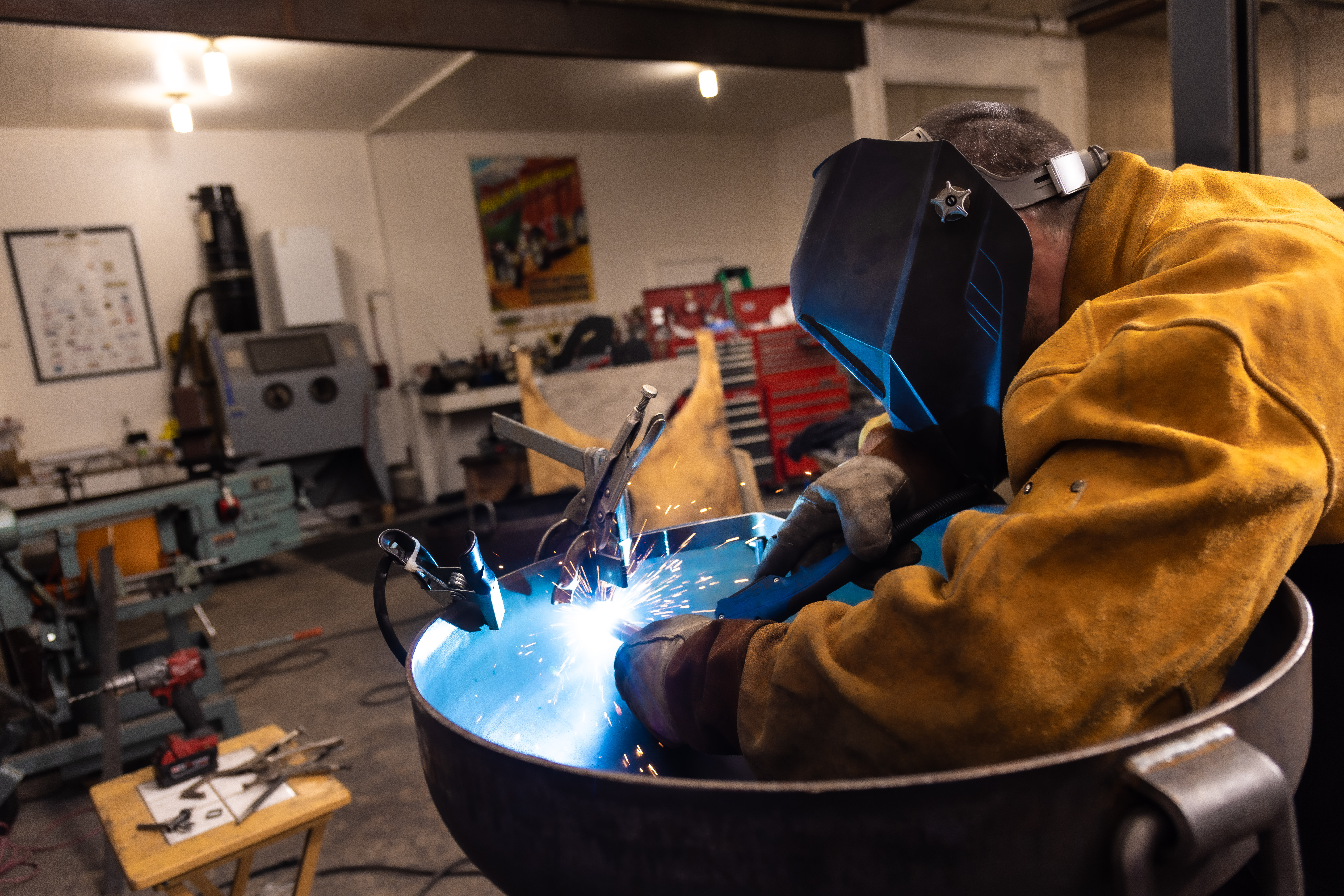 Austin welding a build
