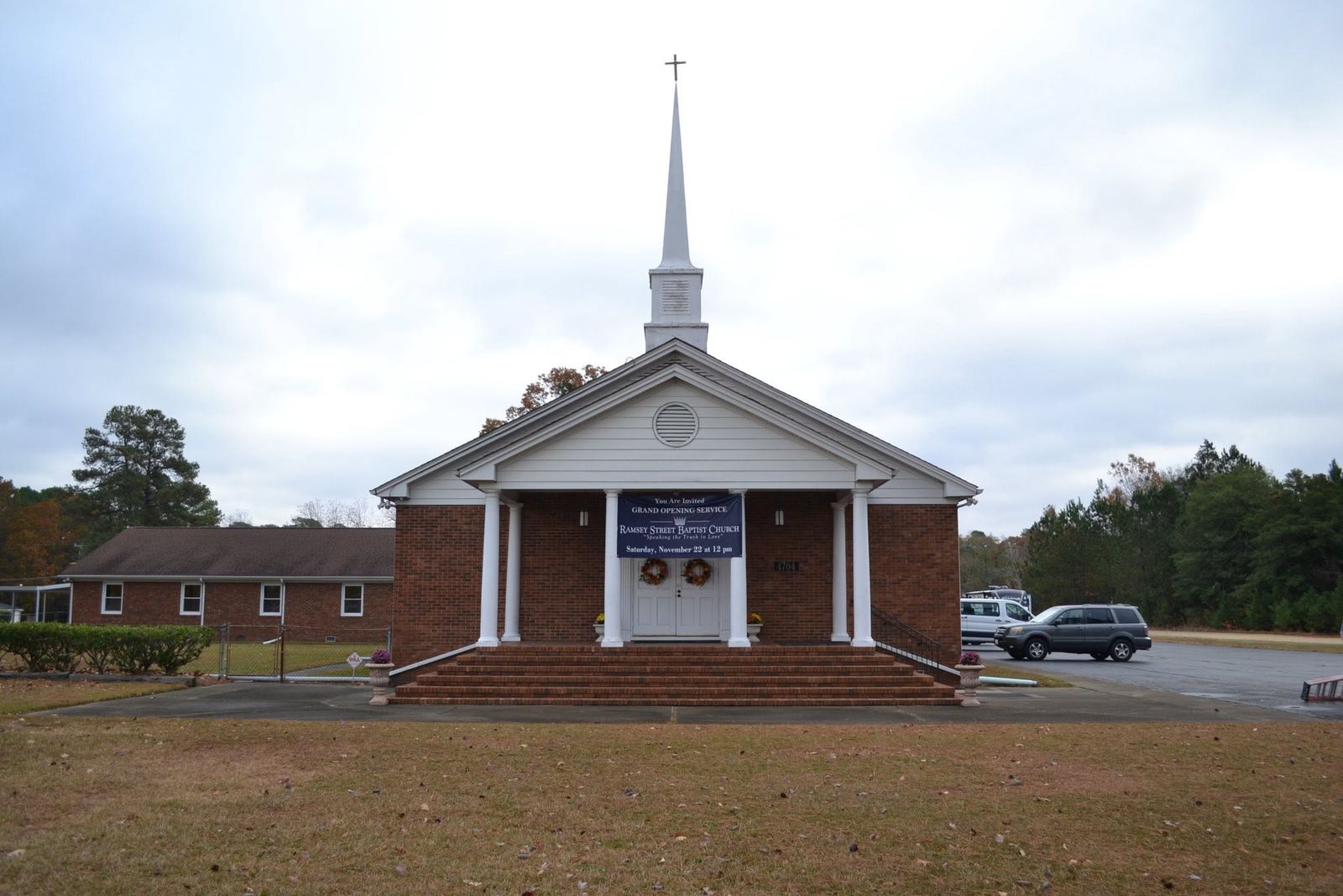 Front of Ramsey Street Baptist Church