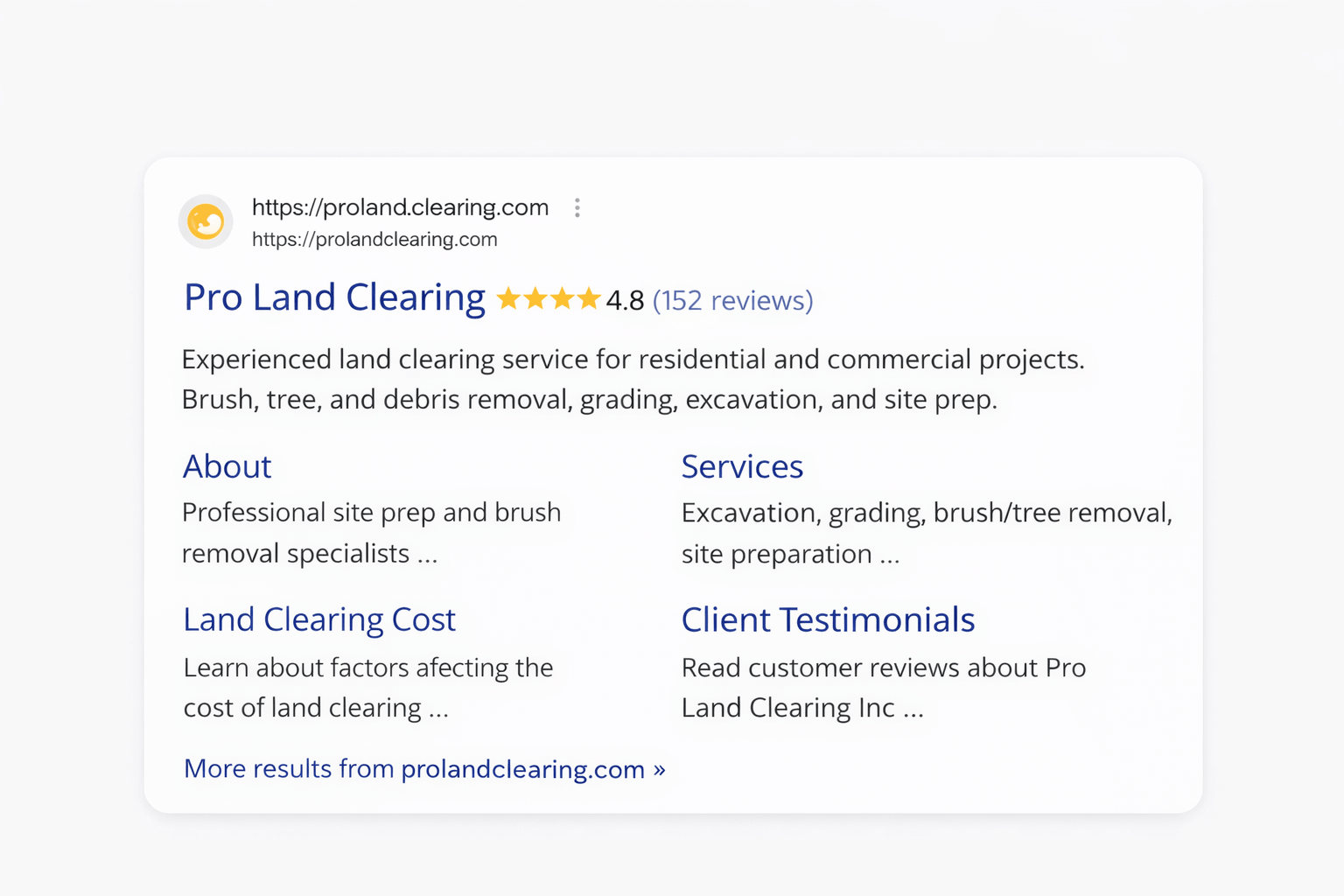 Land Clearing LLC reviews on Google Land Clearing LLC reviews on Google