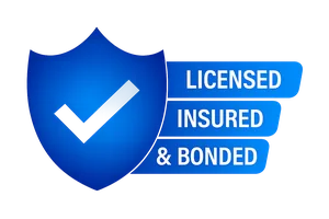 Licensed, insured and bonded