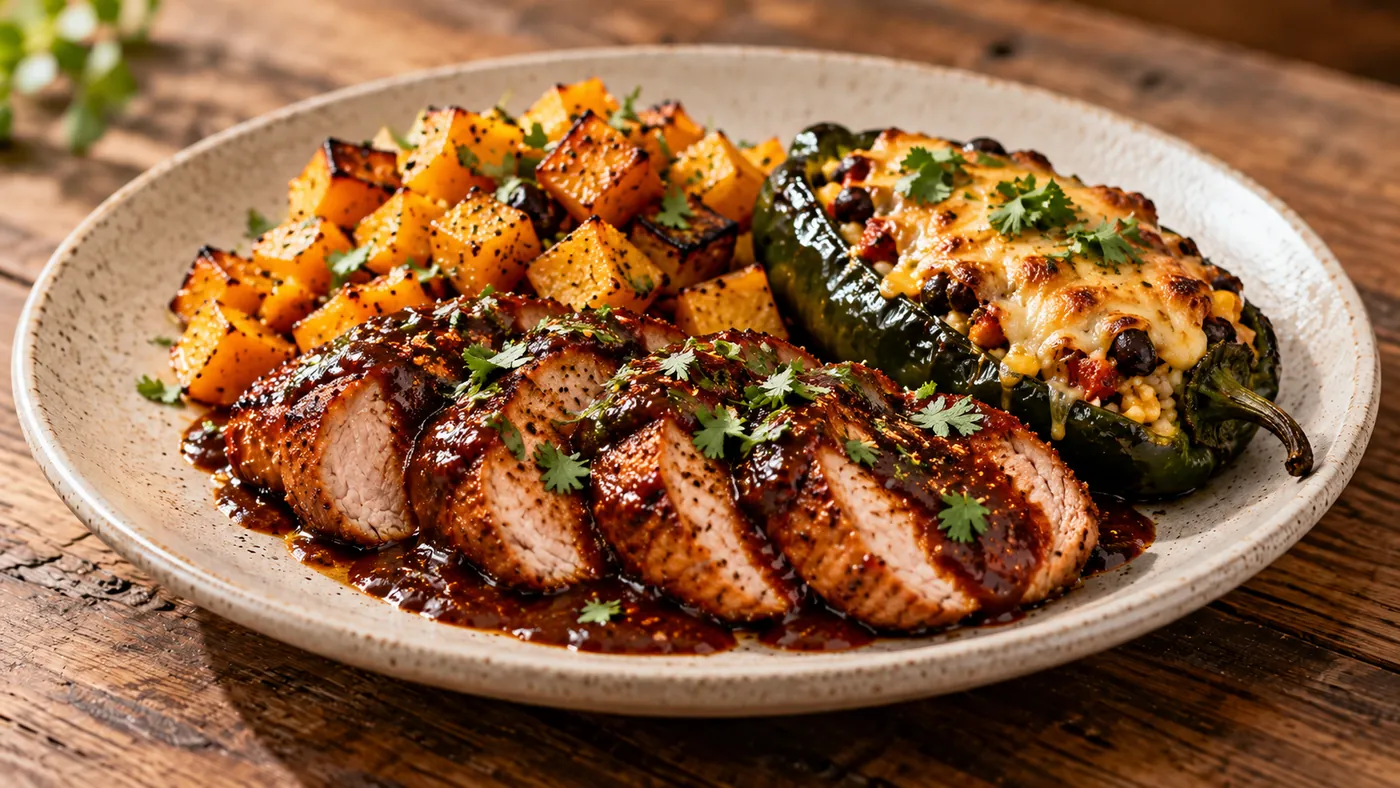 New Mexican pork tenderloin