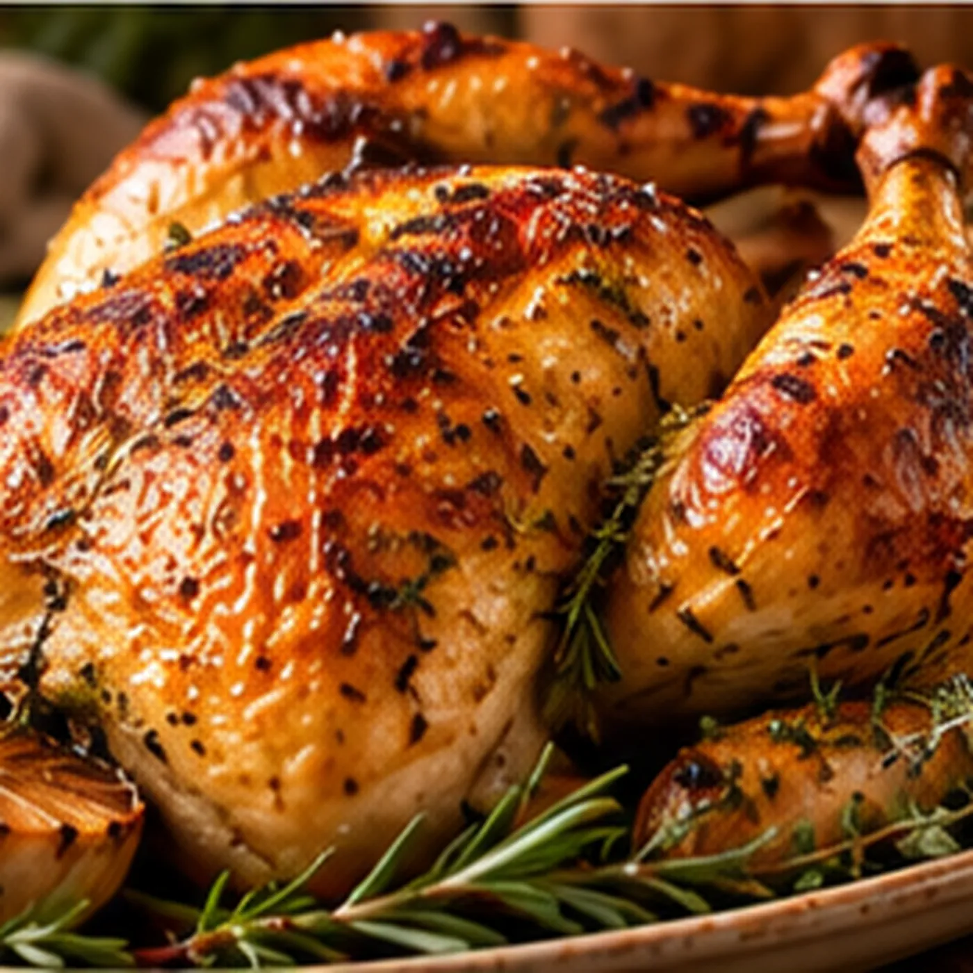 Turkey for Two roast Cornish game hen