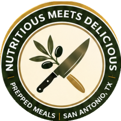Nutritious Meets Delicious logo