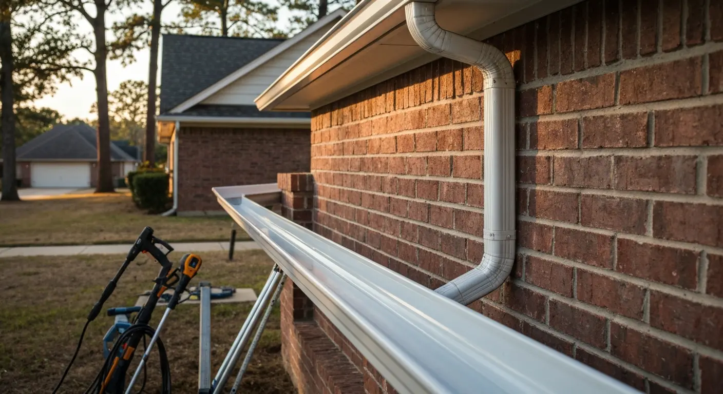 West Little Rock neighborhood gutter service