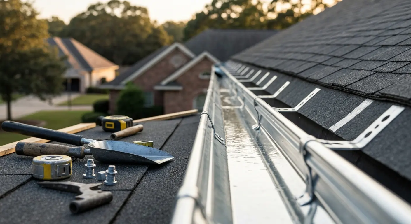 Gutter repair service