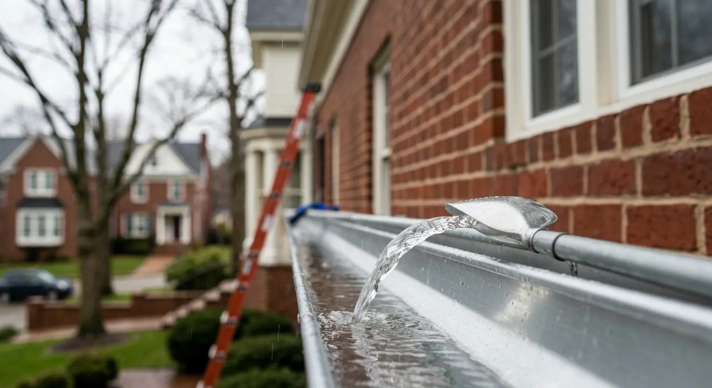 Gutter cleaning service