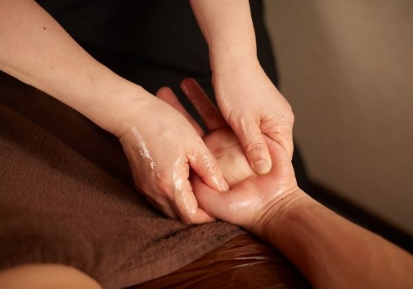 Therapeutic massage treatment at Radiant PT Tacoma