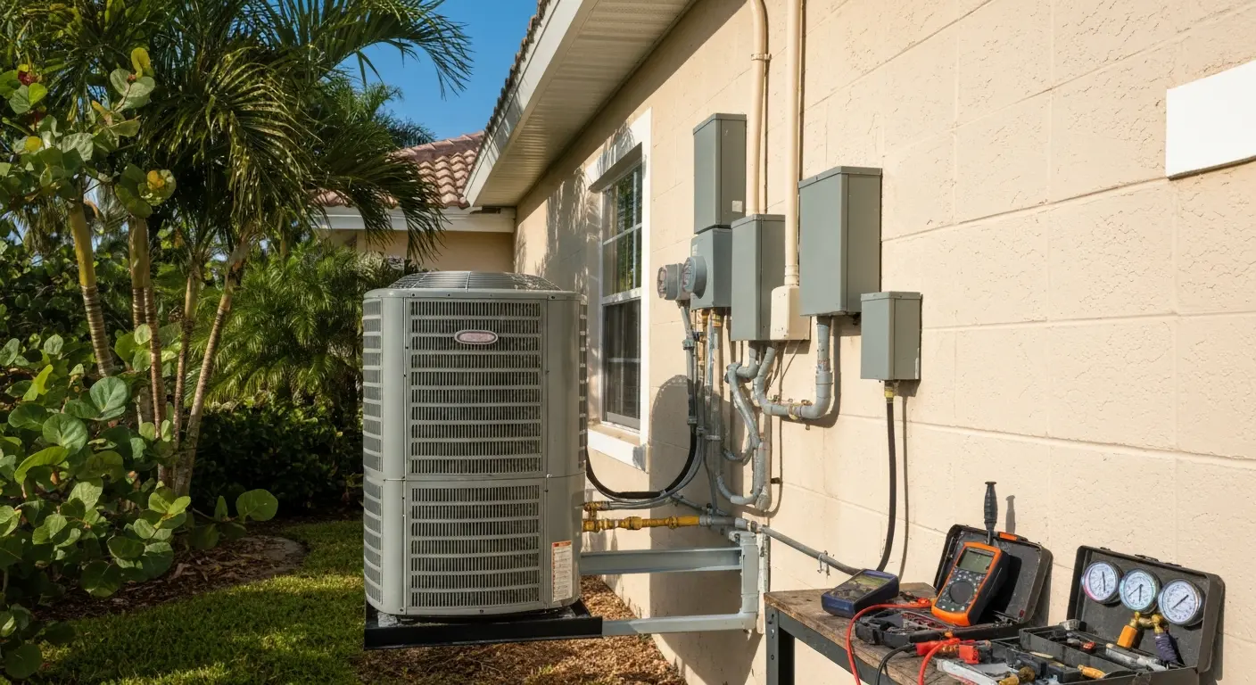 A/C repair diagnosis