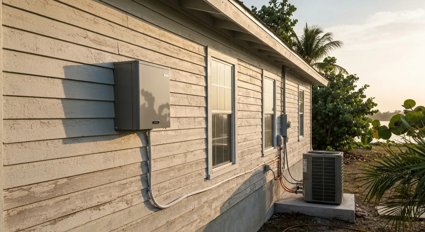 Ductless mini-split installation