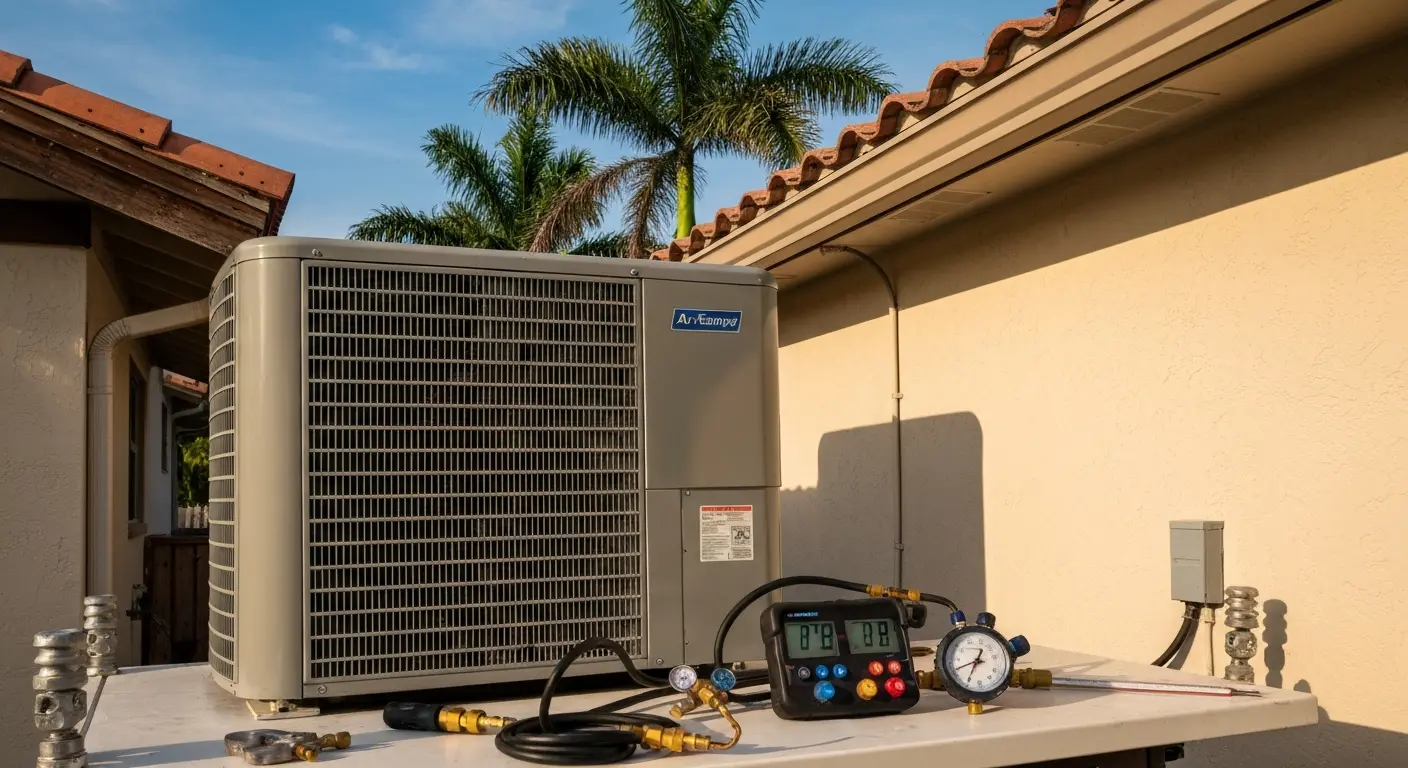Air conditioning repair service