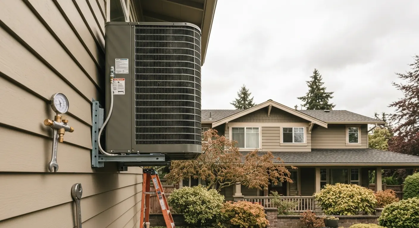 Air conditioning installation