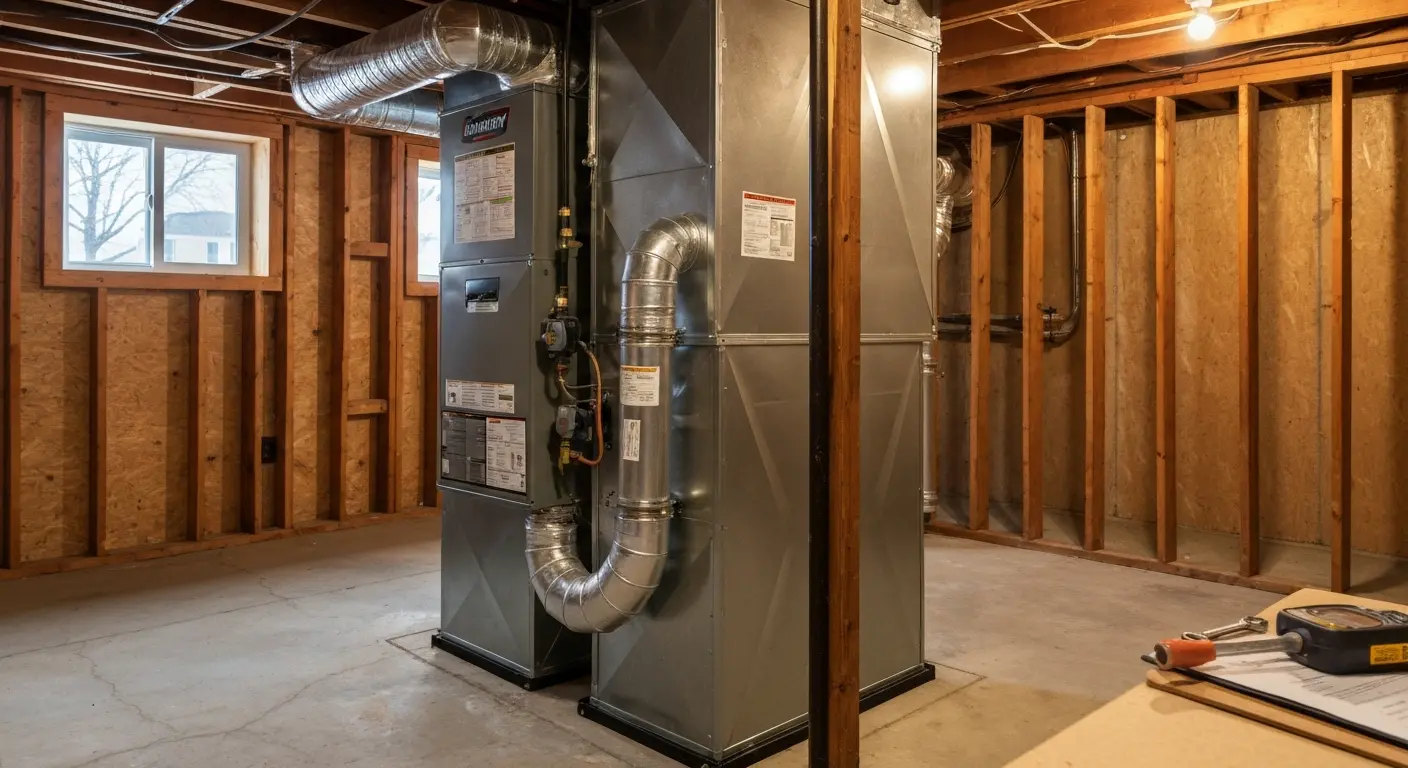 Furnace installation