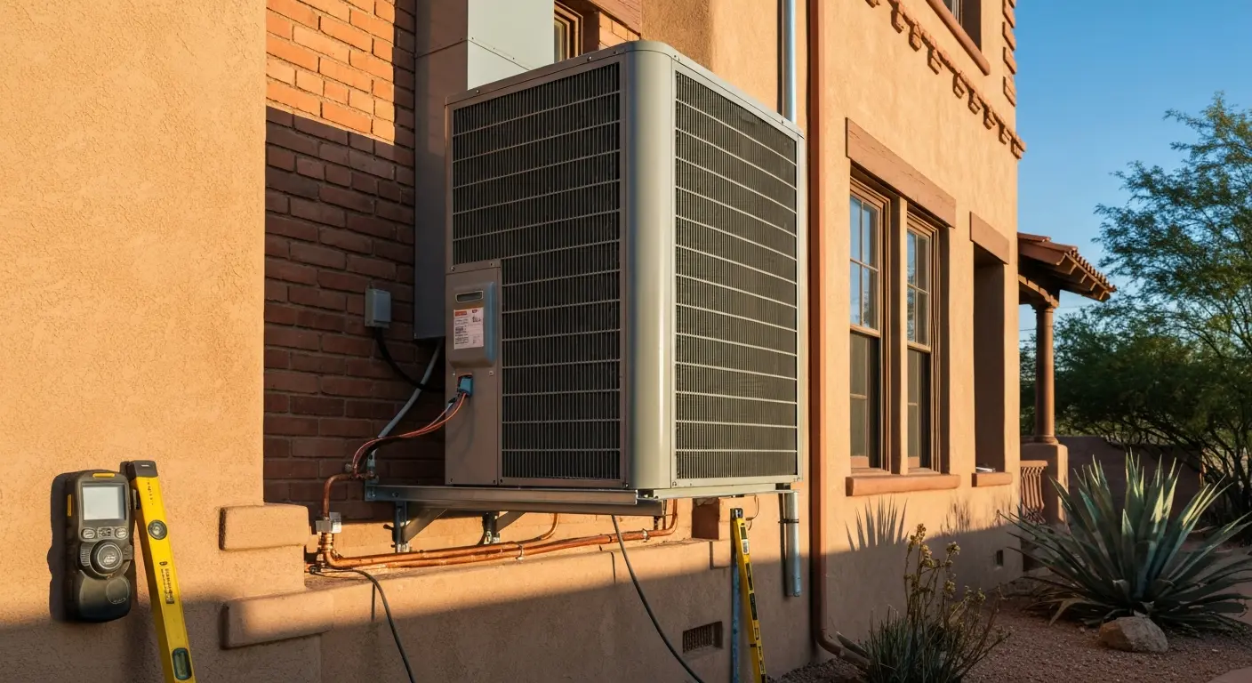 AC unit installation