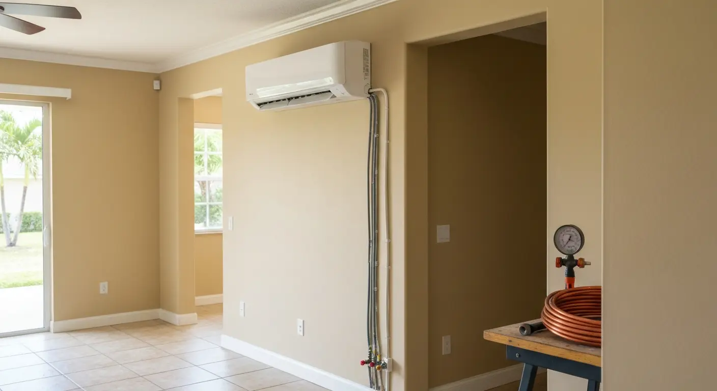 Ductless A/C system