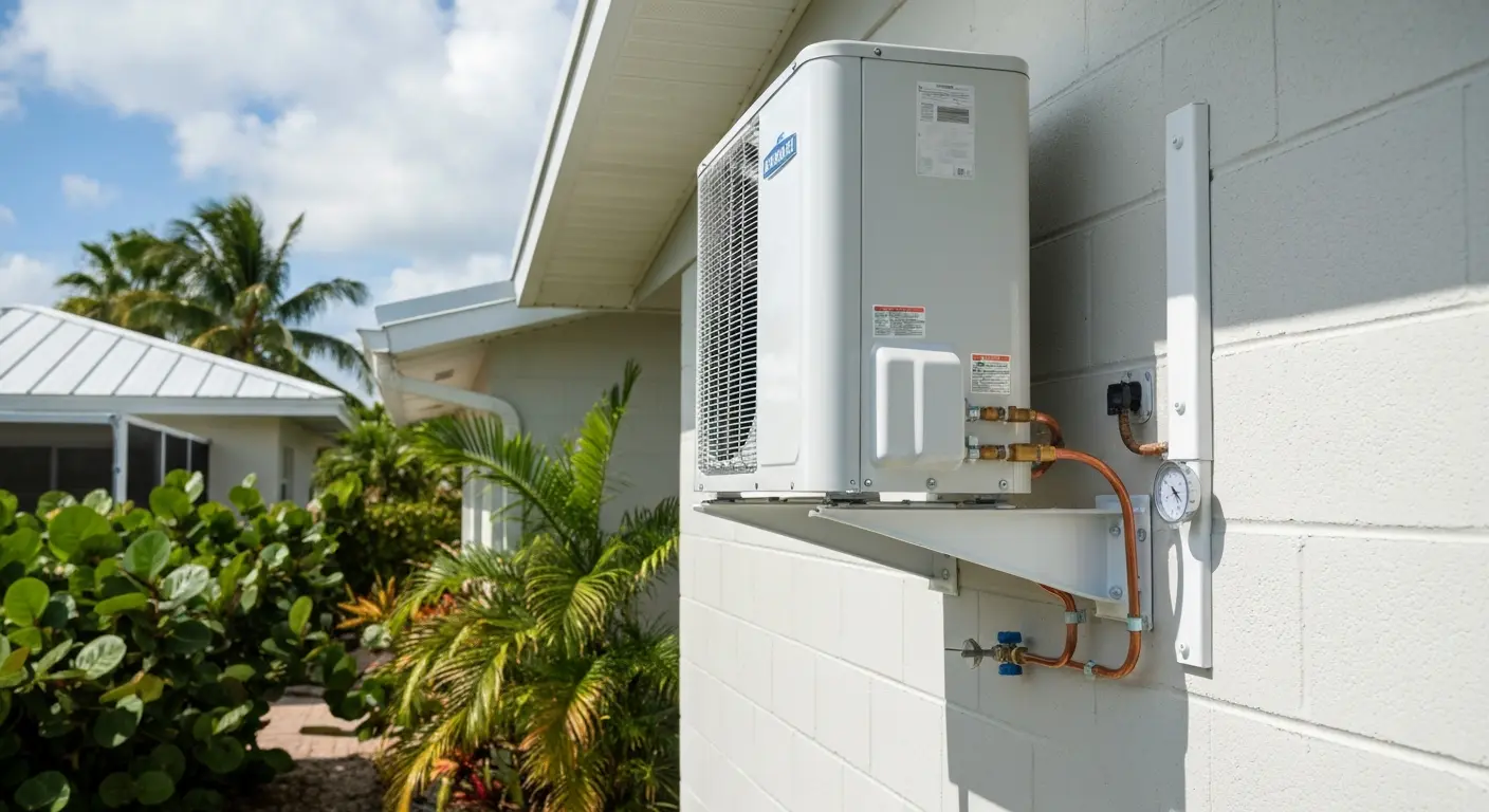 A/C unit installation