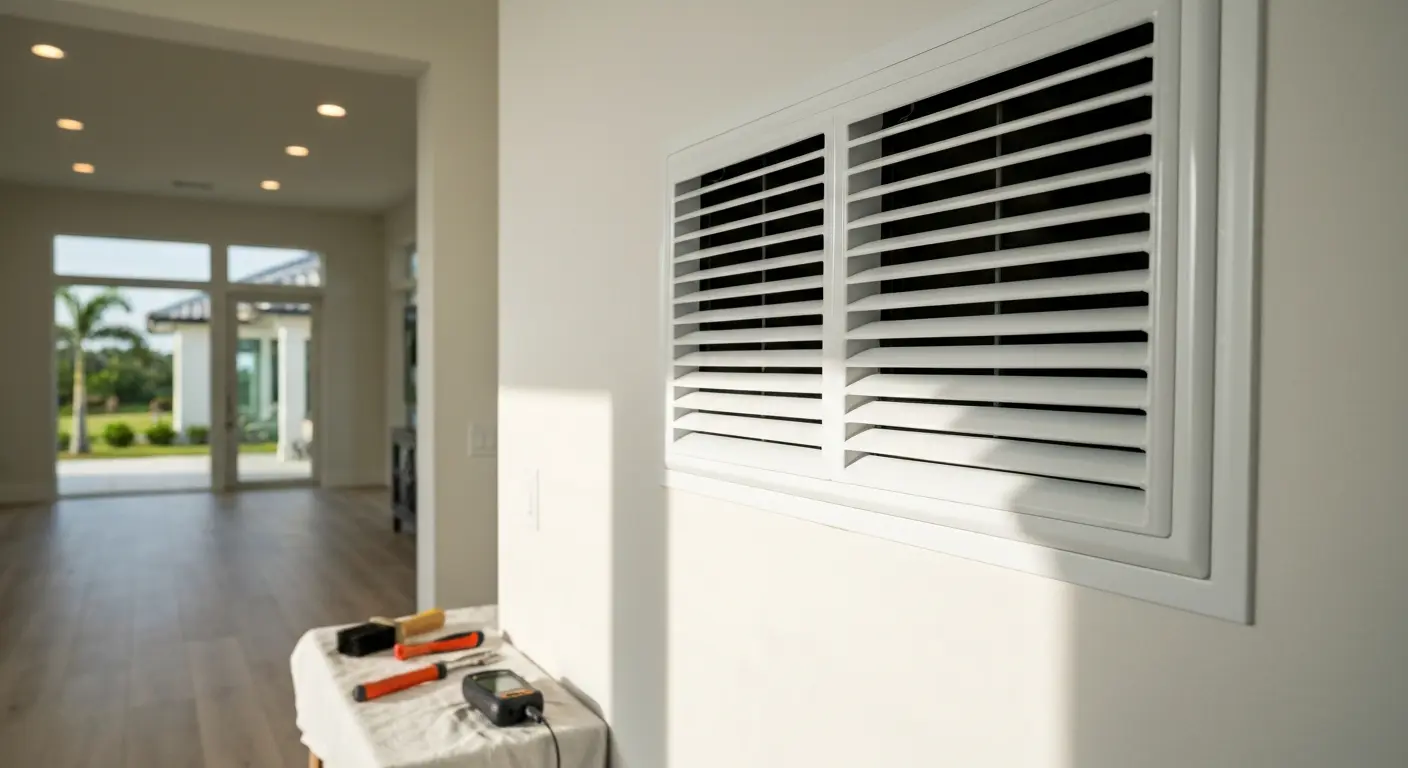 A/C system vent cleaning