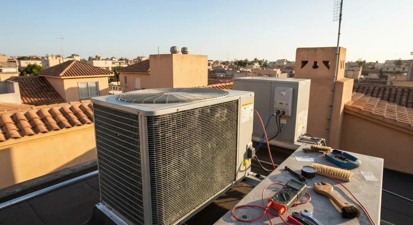 AC maintenance visit