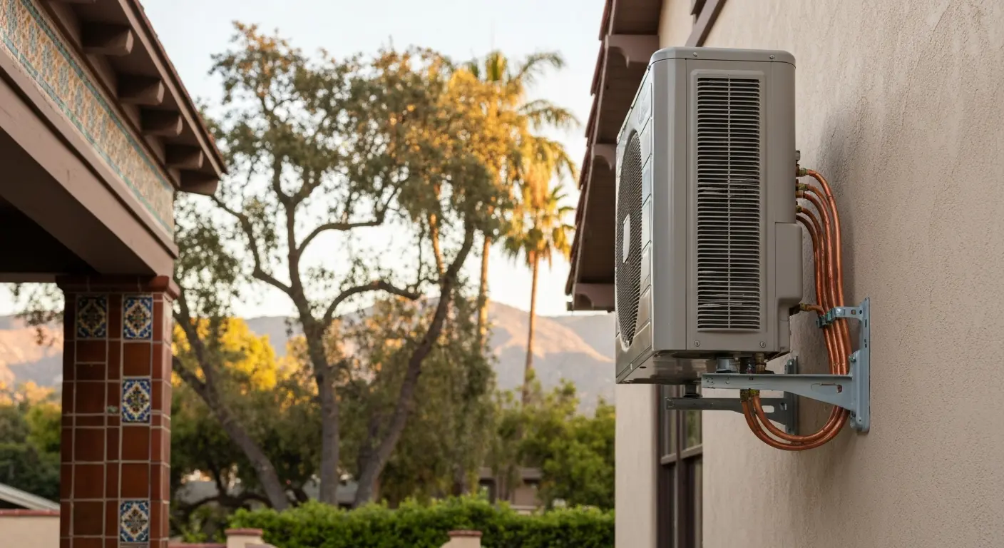 Ductless AC system