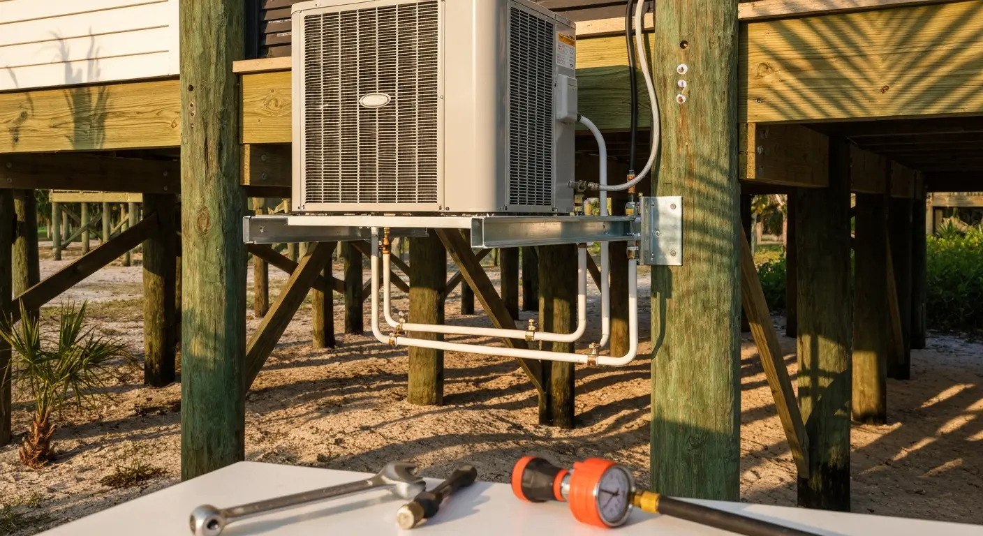 New AC system installation